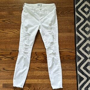 Like New Abercrombie Harper Low Rise Skinny Jeans- 0s